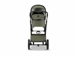 Kočárek Moon PIÚ Black Matt - Moss Green