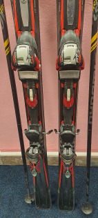 Bazar - Set lyže Völkl, hůlky Dinamic