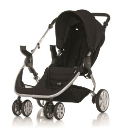 Kočárek pro dvojčata BRITAX RÖMER B-Agile Double,Cosmos Black