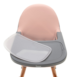 Dětská židlička Dolce 2, Blush Pink/Grey