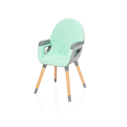 Dětská židlička Dolce 2, Ice Green/Grey