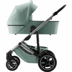 Set kočárek Smile 5Z + hluboká korba + autosedačka Baby-Safe PRO + Vário Base 5Z, Jade Green
