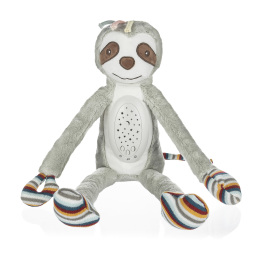 Plyšový usínáček s projektorem a melodiemi, Raccoon