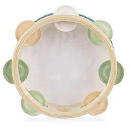 Dřevěná dětská tamburína