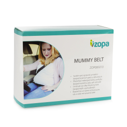 Těhotenský pás do auta Mummy belt, Black