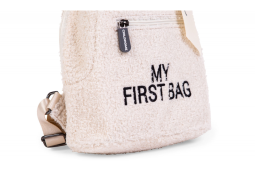 Dětský batoh My First Bag Teddy Off White