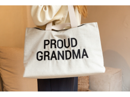 Cestovní taška Grandma Canvas Off White