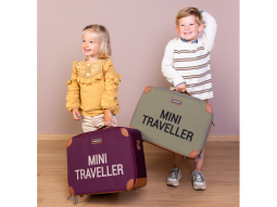Dětský cestovní kufr Aubergine
