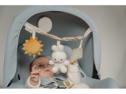 Řetěz na kočárek králíček Miffy Vintage Proužky