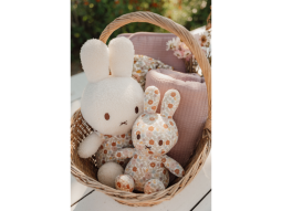 Králíček Miffy plyšový Vintage Kytičky 35 cm