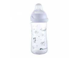 Kojenecká láhev Emotion Physio 270ml 0-12m+ White