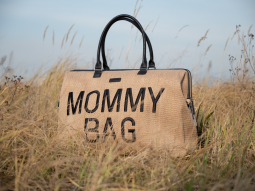 Přebalovací taška Mommy Bag Raffia Look