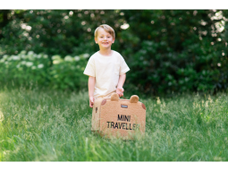 Dětský cestovní kufr Teddy Beige