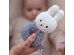 Chrastítko králíček Miffy Fluffy Blue