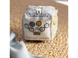 Kostka textilní králíček Miffy Fluffy Green