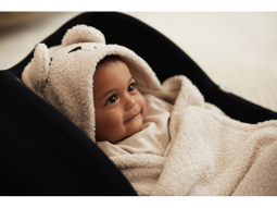 Zavinovačka medvídek Boucle Oatmeal