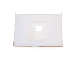 Textilní potah Tipi White na rám postele stan 70x140cm