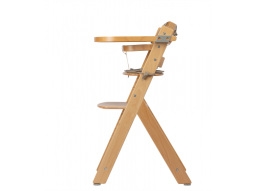 Timba židlička rostoucí Natural Wood s podložkou