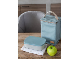Svačinový box nerez Velvet Grey / Baltic Blue