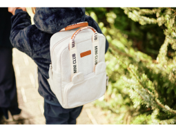 Dětský batoh Mini Club Signature Off White