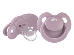 Šidítko silikonové Physio Air Eco 2ks 0m+ Pink/Lavander