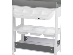 Přebalovací pult s vaničkou Rosie Mineral Grey