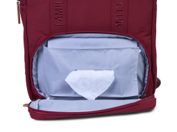 Přebalovací batoh Family Club Signature Urban Burgundy
