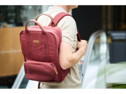 Přebalovací batoh Family Club Signature Urban Burgundy