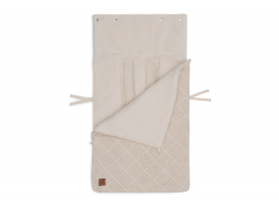 Fusak do autosedačky Check Knit Oatmeal