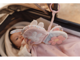 Závěsná textilní knížka králíček Miffy Lucky Blossom