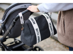 Přebalovací taška Mommy Club Signature Canvas Black