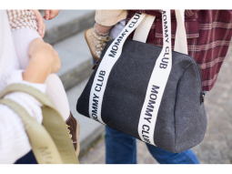 Přebalovací taška Mommy Club Signature Canvas Black