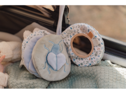 Závěsná textilní knížka králíček Miffy Lucky Leaves