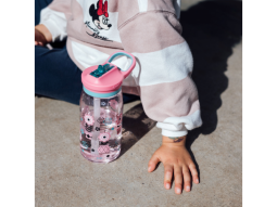 Plastová láhev s pítkem Glow Kids Melodic Flowers 580 ml