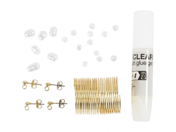 Kreativní sada Mini Craft Kit Jewellery Wire Earrings