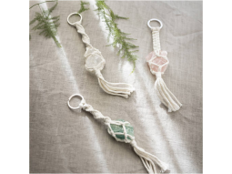 Kreativní sada Mini Craft Kit Macramé Key Rings