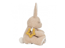 Králíček plyšový s aktivitami Newborn Naturals