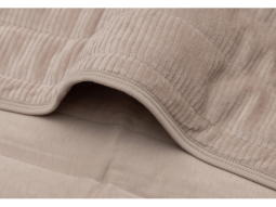Deka 75x100cm Velvet Rib Milky Coffee