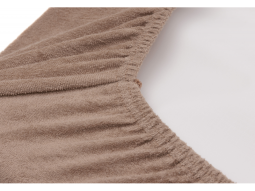 Potah na přebalovací podložku 50x70cm 2 ks froté Milky Coffee/Ivory