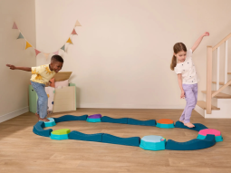 Překážková dráha se stupínky hudební Balance & Groove