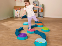 Překážková dráha se stupínky hudební Balance & Groove