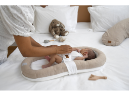 Hnízdo pro miminko Cocoony Heather Clay