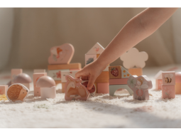 Kostky dřevěné 50 ks v tubě Fairy Garden