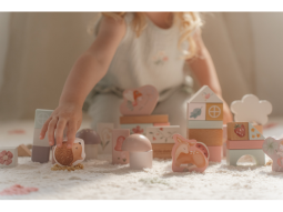 Kostky dřevěné 50 ks v tubě Fairy Garden