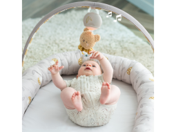 Hnízdo pro miminko s hrazdou Little Explorer