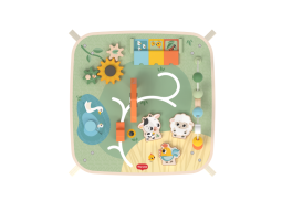 Stolek s aktivitami dřevěný Farmers Funday