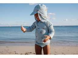 Plavecké triko dlouhý rukáv Ocean Friends vel. 98/104