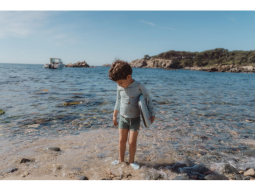 Plavecké triko dlouhý rukáv Ocean Friends vel. 98/104