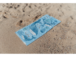Plážová osuška  120x60 cm  Ocean World Blue