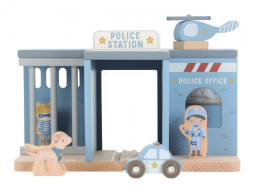 Policejní stanice dřevěná